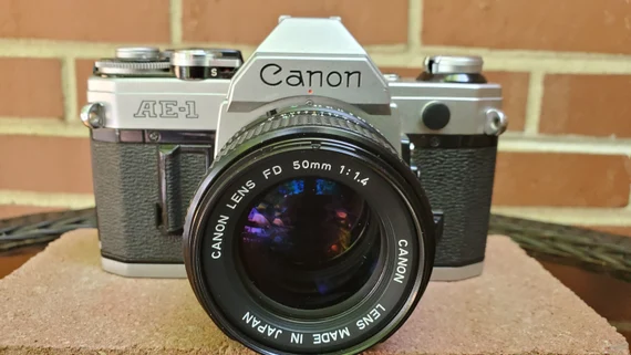 Vintage Canon AE-1 Camera